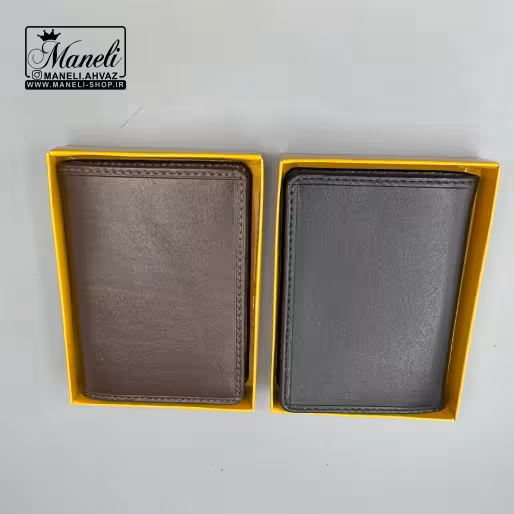 جاکارتی چرم مشکی و قهوه ای|14040616