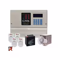 پکیج دزدگیر اماکن سیم کارتی و خط شهری جی ام کا GMK910-M2 با بیمه ایران 12 ماهه GMK4