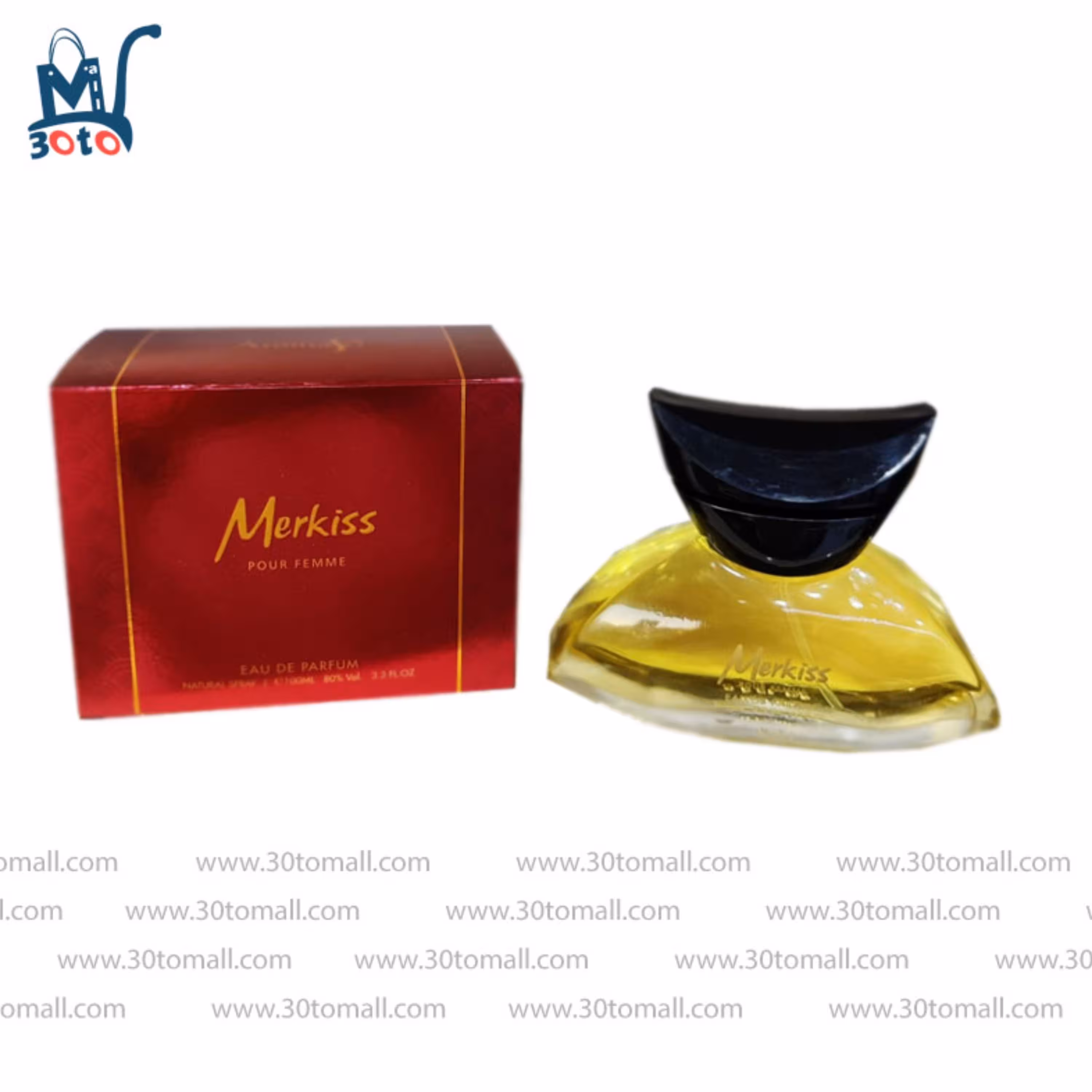 ادوپرفیوم زنانه aromasq مدل merkiss حجم 100 میل