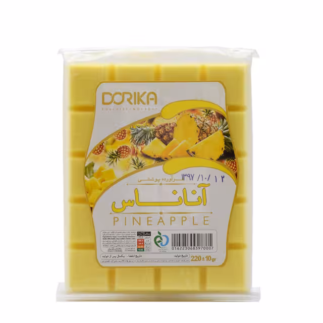 شکلات تخته ای آناناس دوریکا 220 گرمی