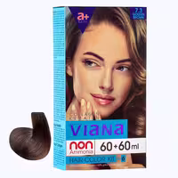 کیت رنگ مو ویانا شماره 7.3 حجم 120 میلی لیتر رنگ قهوه‌ای طلایی