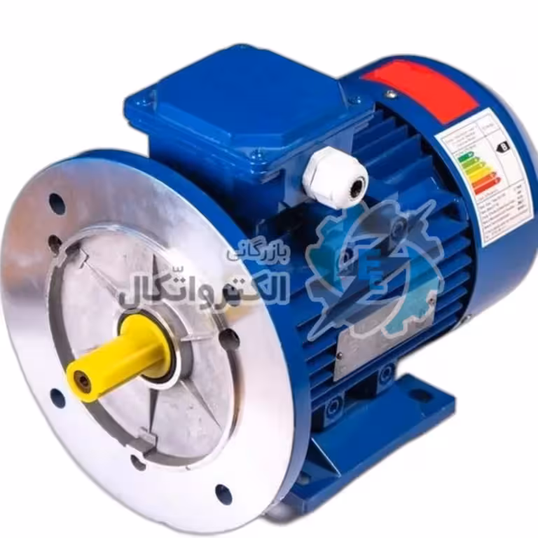 الکتروموتور 1.5 اسب 1400 دور سه فاز آلومینیومی B35 برند Jmco