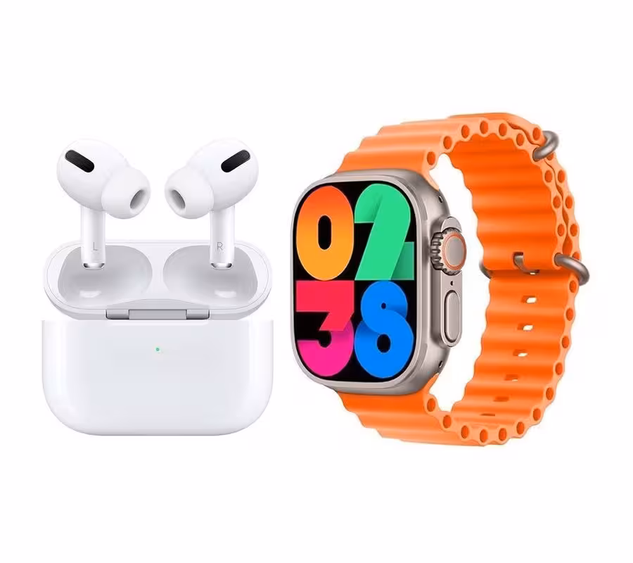 ساعت هوشمند مدل ws100 plus به همراه هندزفری بلوتوثی