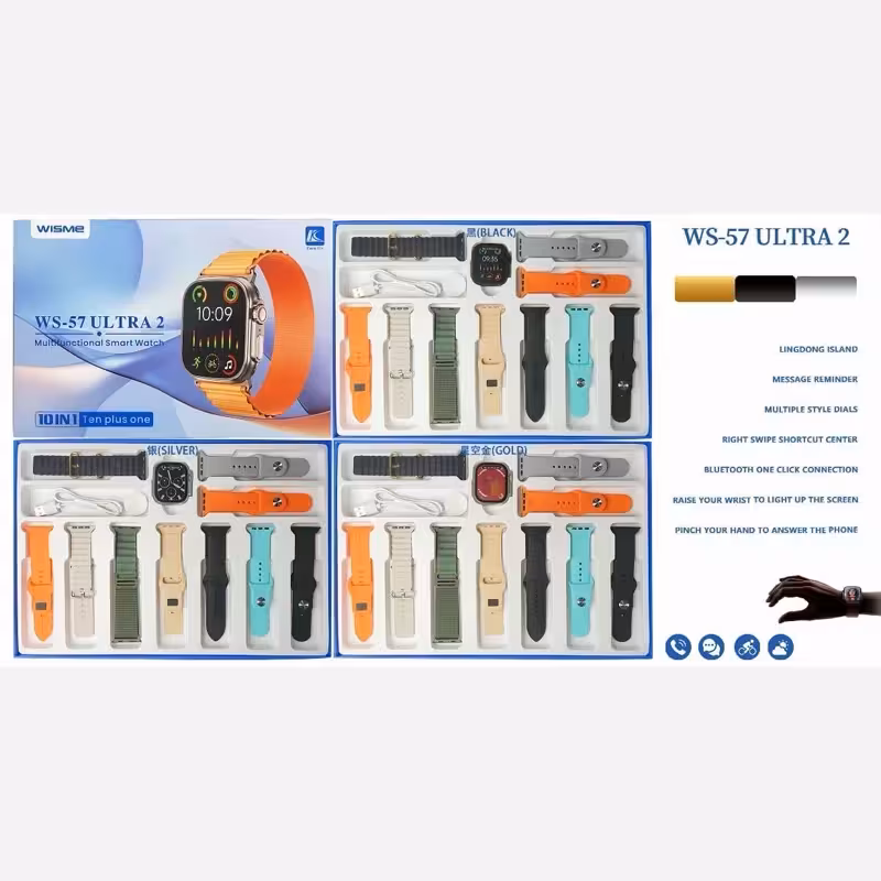 ساعت هوشمند WISME مدل WS-57 ULTRA 2
