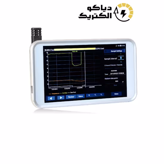 دیتالاگر دما و رطوبت آزمایشگاهی سم مدل CEM DT-1700