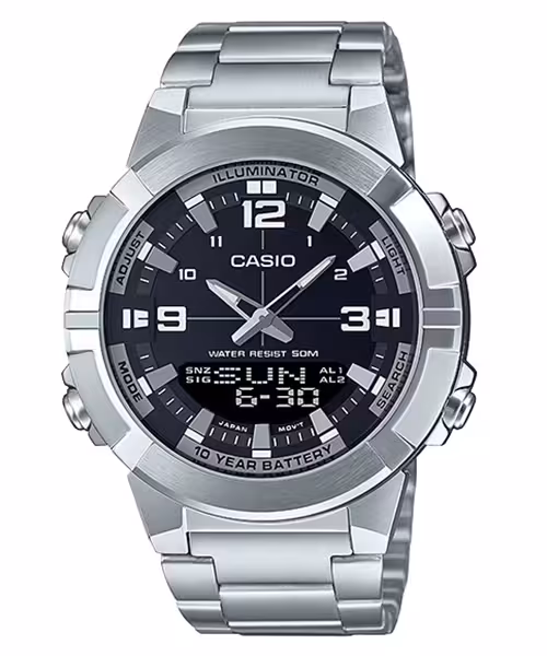 ارسال فوری   گارانتی اصلی شرکتی   ساعت مچی مردانه کاسیو مدل CASIO-AMW-870D-1AVDF