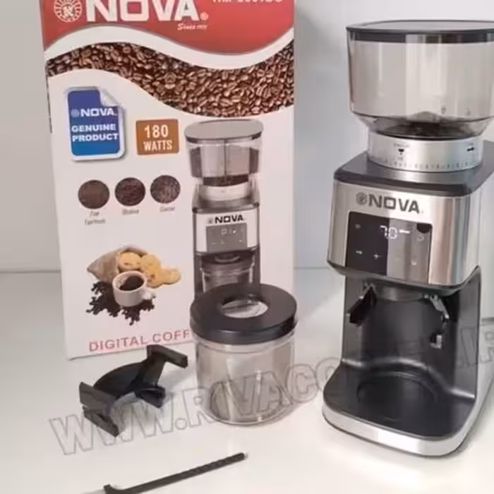 آسیاب گرایندر قهوه نوا اصلی مدل NOVA NM3663