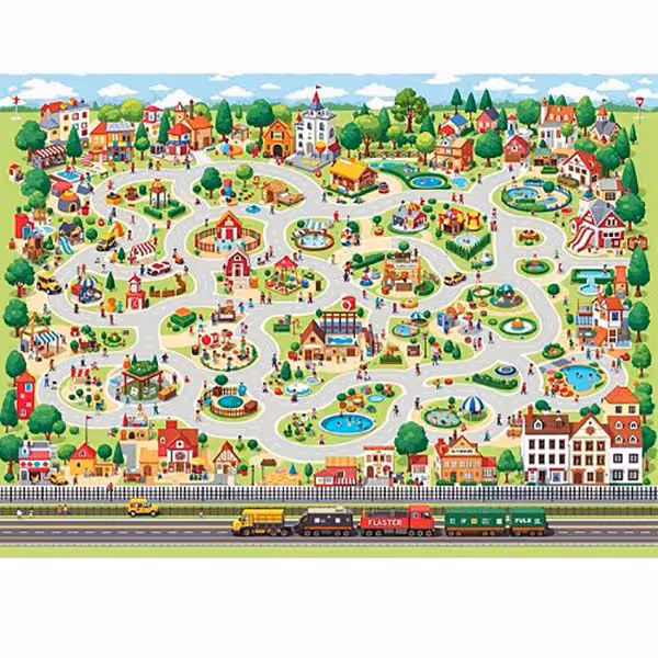 قیمت و خرید زمین بازی شهر کوچک مدل S200