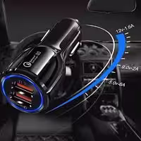 شارژر فندکی کینگ پلاس مدل HK-05