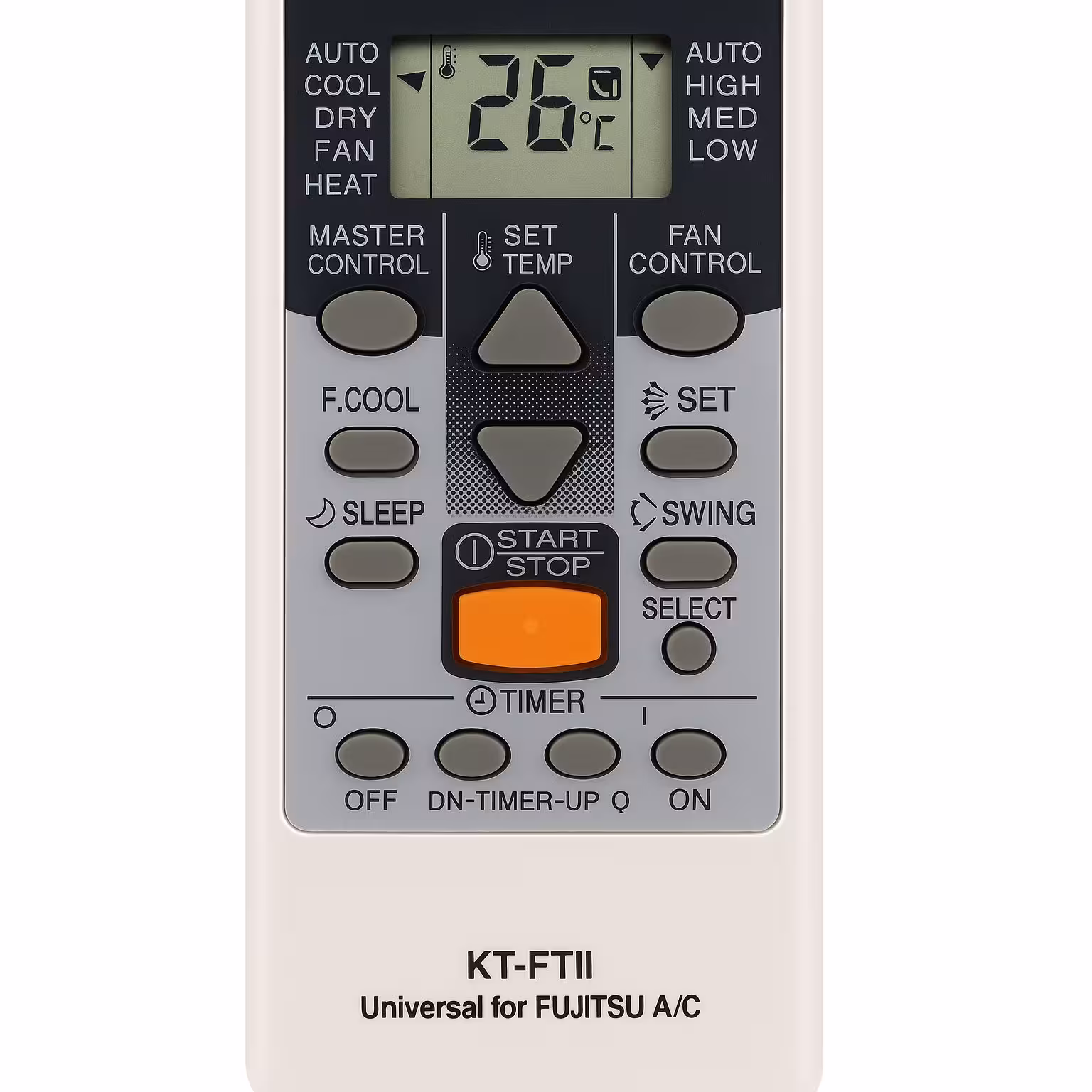 ریموت کنترل کولر گازی فوجیتسو مدل KT-FTII