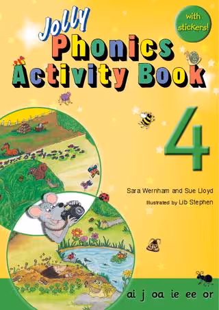 Jolly Phonics Activity Book 4