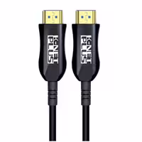 کابل HDMI 2.0 فیبر نوری برند کی نت پلاس مدل KP-CHAOC300 طول 30 متر