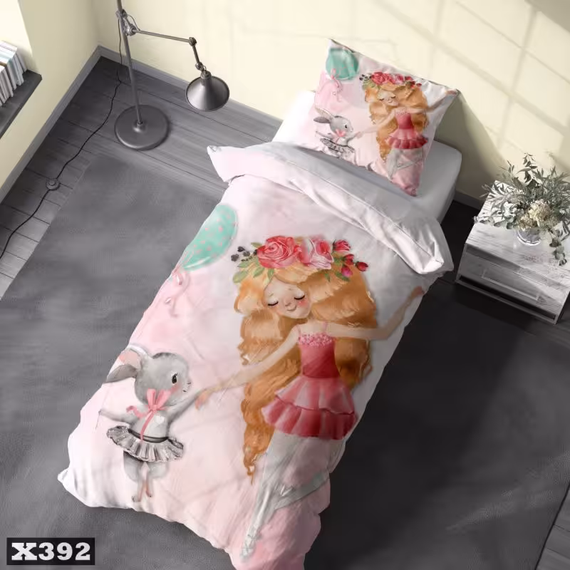 روتختی سه بعدی طرح دخترانه