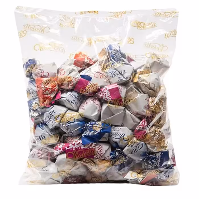 شکلات میکس مغز دار با روکش کاکائویی ویولتا فرمند