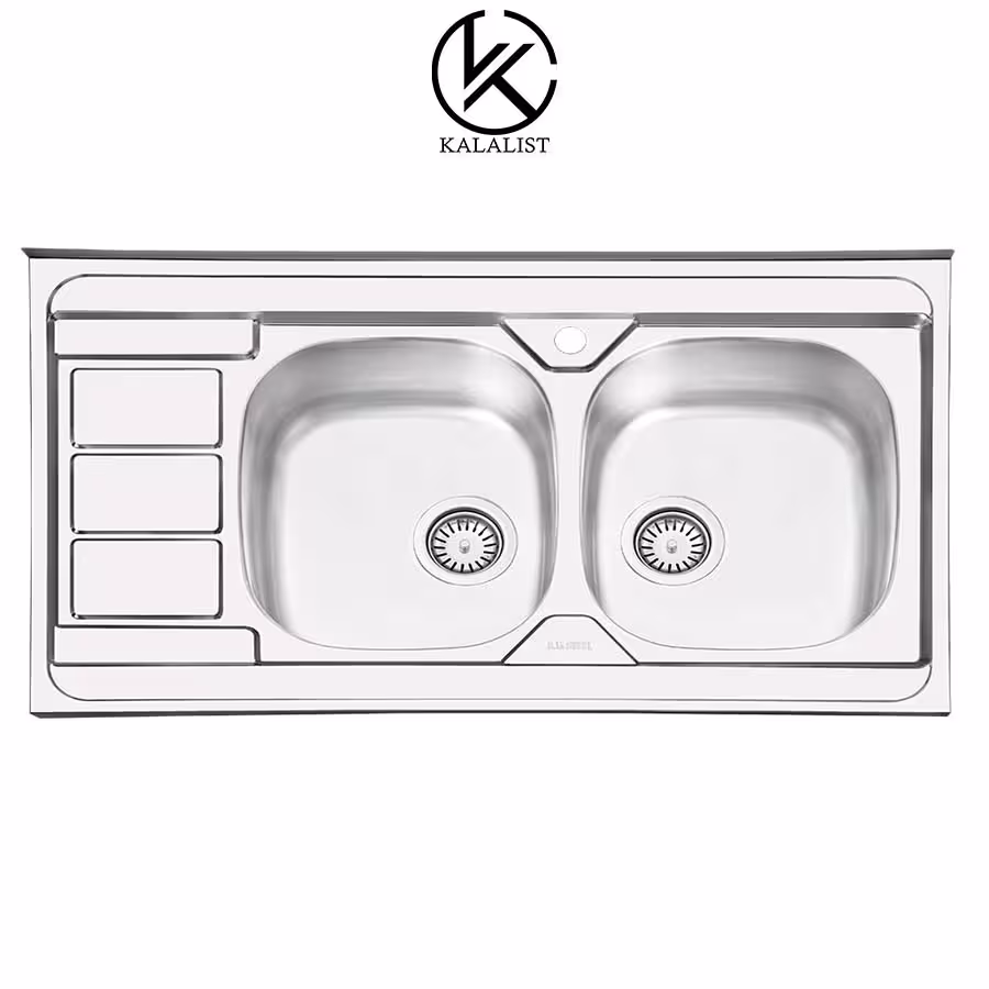 سینک ایلیا استیل فانتزی روکار مدل 1051