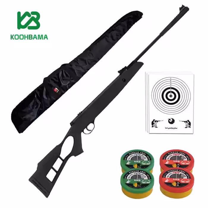 ست تفنگ بادی هاتسان رنجر آپاچی 1100 ورتکس کالیبر 5.5 به همراه کیف و ساچمه