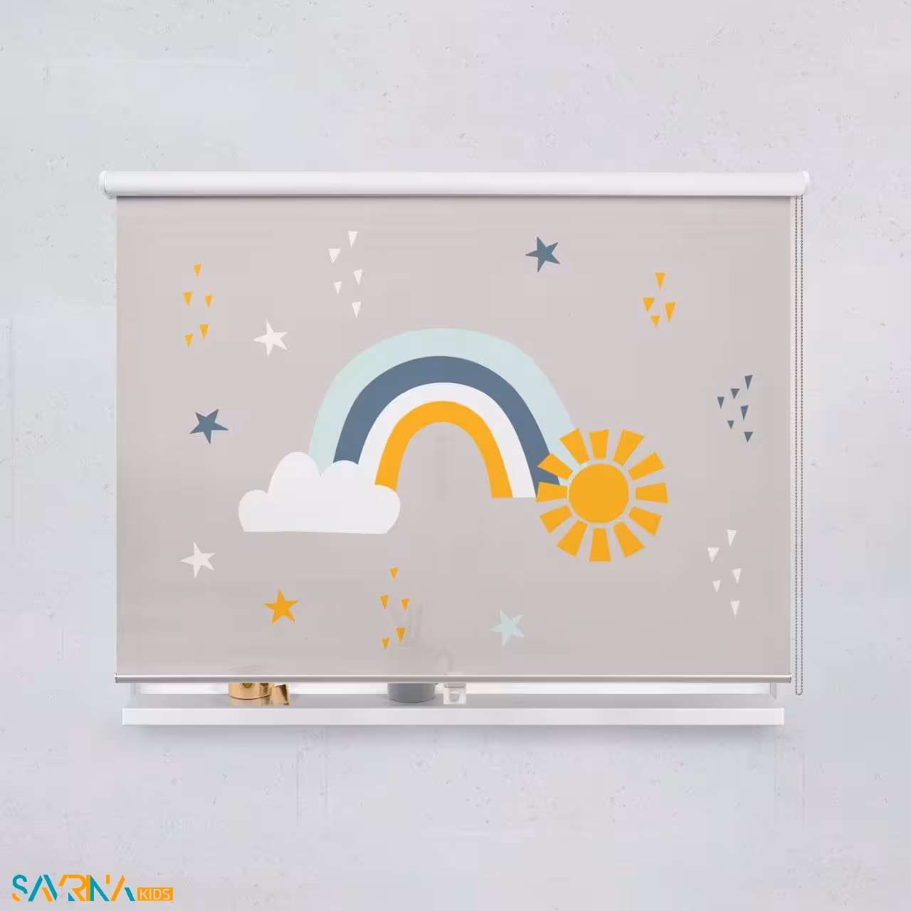 پرده شید بچگانه طرح آسمان کد A2787