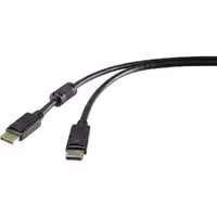 کابل DisplayPort حرفه ای برای اتصال مانیتور خارجی 4.5 متری Renkforce DisplayPort 3.00