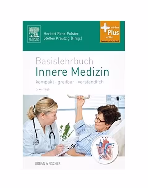 کتاب پزشکی آلمانی Basislehrbuch Innere Medizin