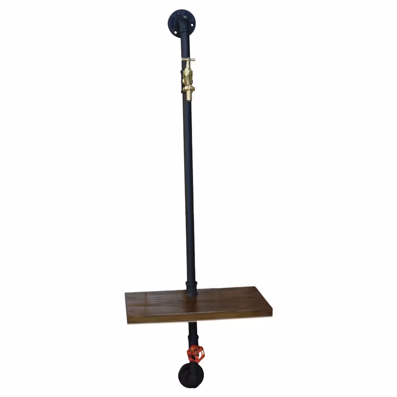 طبقه دیواری پایپ دکو مدل WS-3091 | کالا مکس