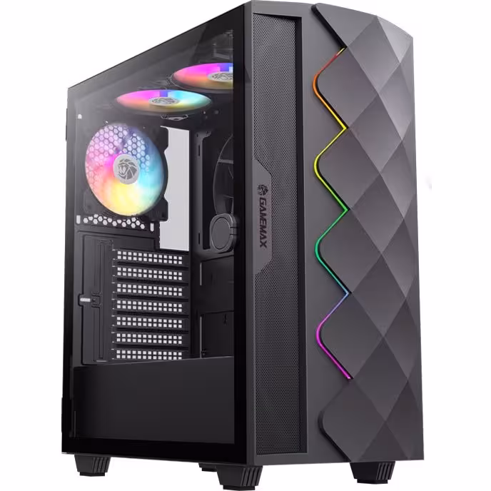 کیس گیمینگ گیم مکس CASE GAMEMAX DIAMOND CP BLACK