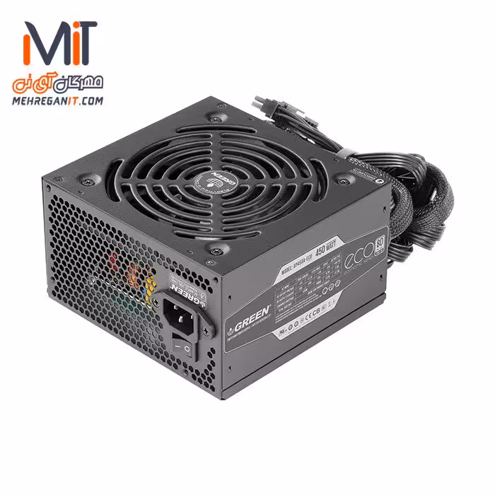 پاور کامپیوتر گرین مدل GP450A-ECO Rev3.1