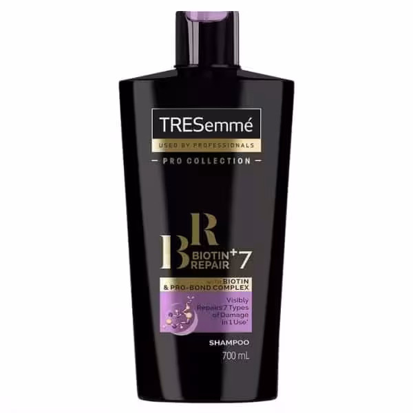 شامپو 7 کاره ترزمه TRESEMME حاوی بیوتین حجم 700 میل
