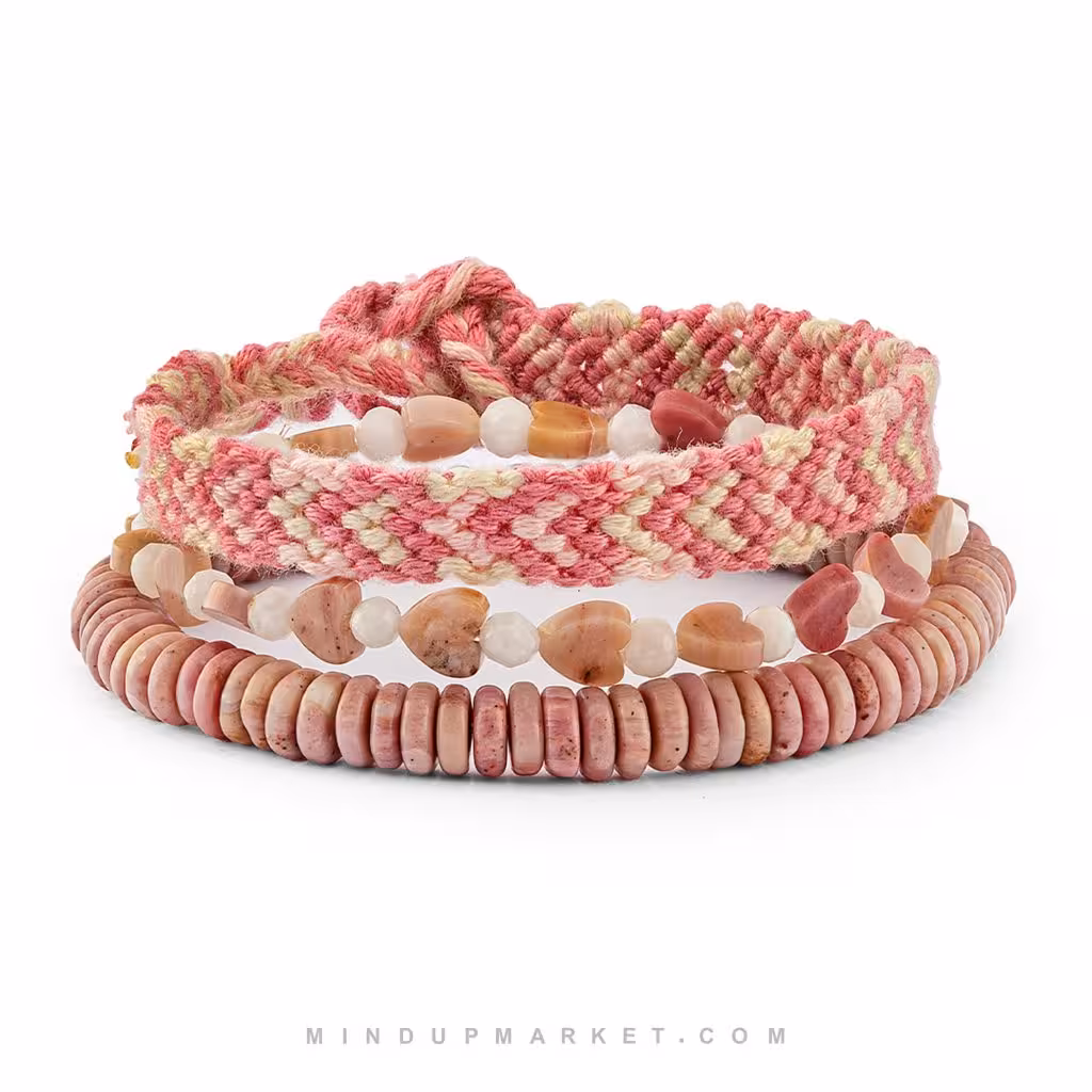 دستبند سه تایی فلامینگو