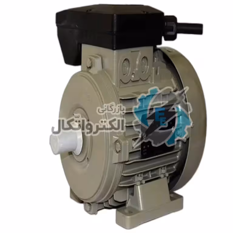 الکترو موتور الکتروژن تک فاز 0.75 کیلو وات 1اسب بخار4POL(1400 دور)