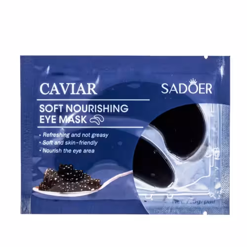 پچ چشم مغذی و نرم خاویار بیوآکوا Caviar Soft Nourishing Eye Mask BIOAQUA