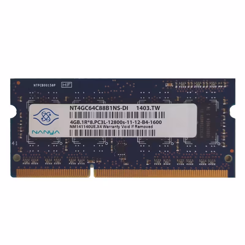 رم لپ تاپ DDR3 تک کاناله 1600مگاهرتز CL11 نانیا مدل PC3L ظرفیت 4 گیگابایت | کالا مکس