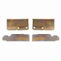 محافظ ضد سرقت درب پراید ورق ضخیم طلایی بسته 4 عددی (فروش عمده)