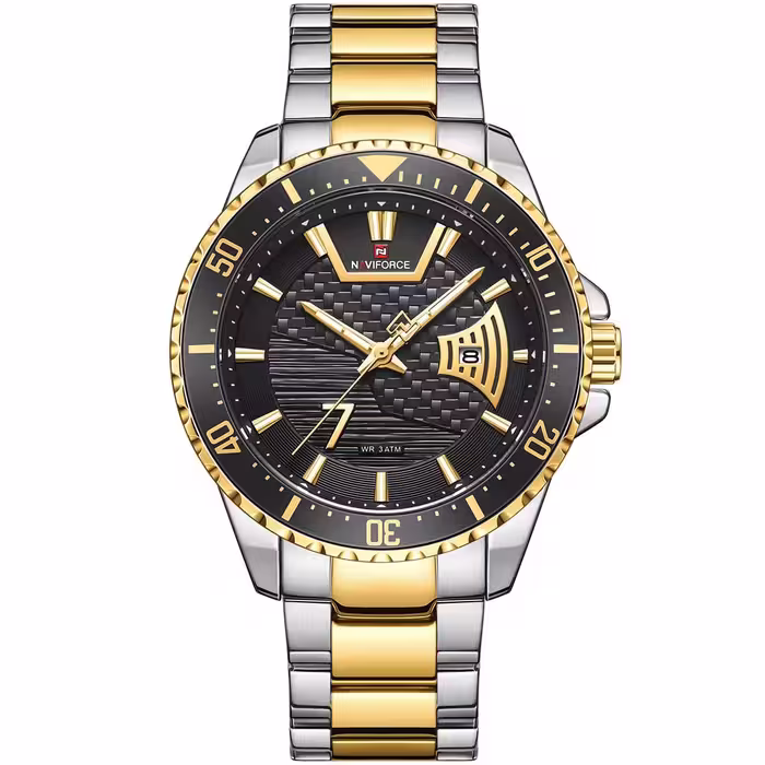 ساعت مچی مردانه ناوی فورس 9191 naviforce watch nf9191 s/g ساعت هوشمند ساعت دخترانه ساعت مردانه نیوی فورس 9191