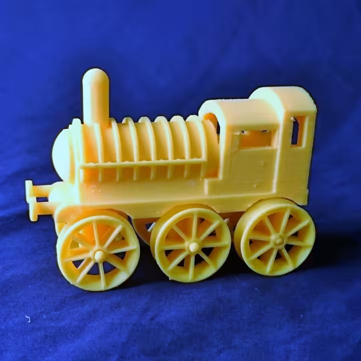 مدل سه بعدی قطار اسباب بازی (stl)