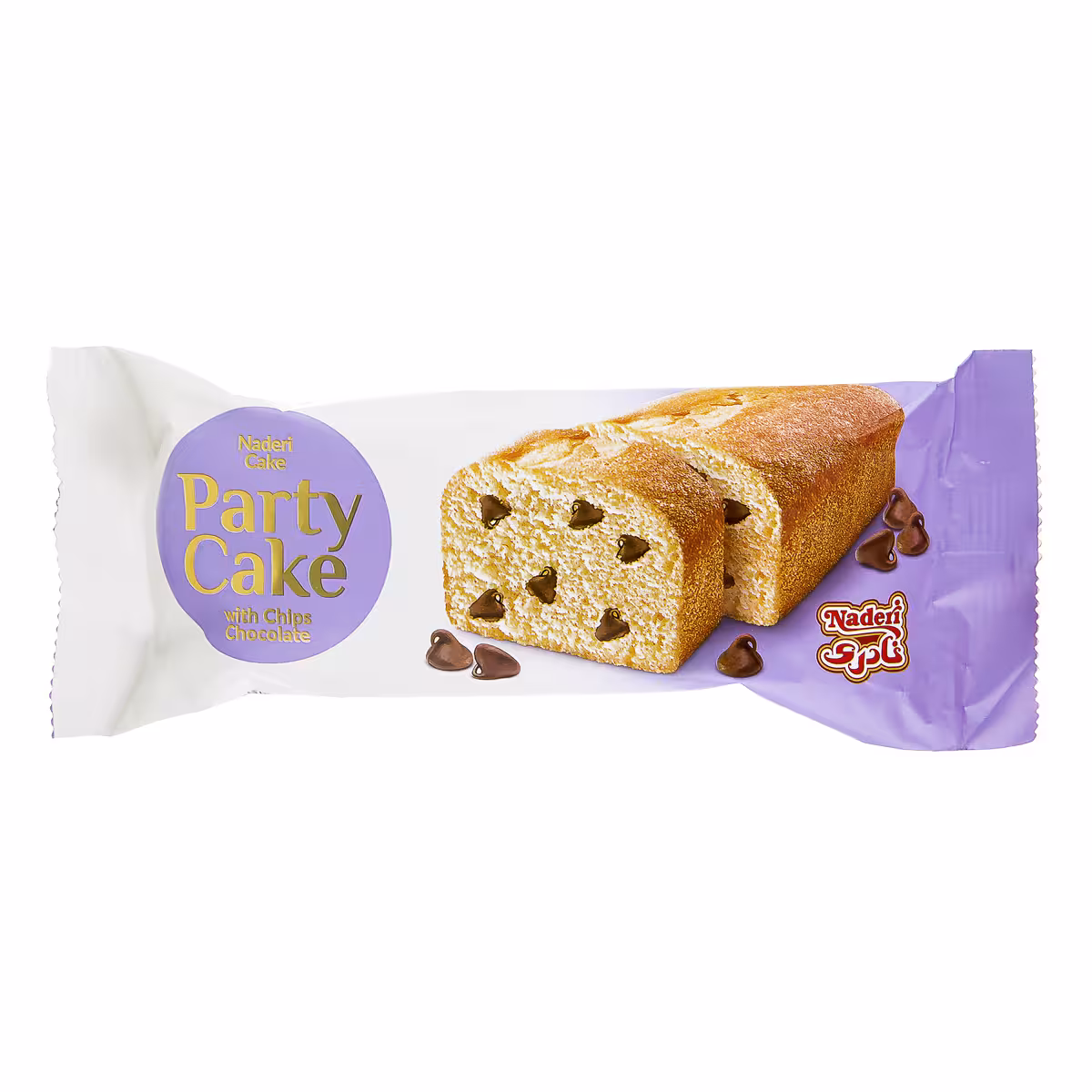 کیک چیپس شکلات 80 گرمی نادری