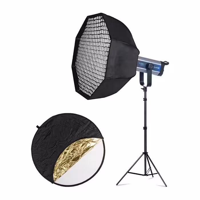 کیت نورپردازی حرفه ای و کمجا CL-200 با رفلکتور B-kit10