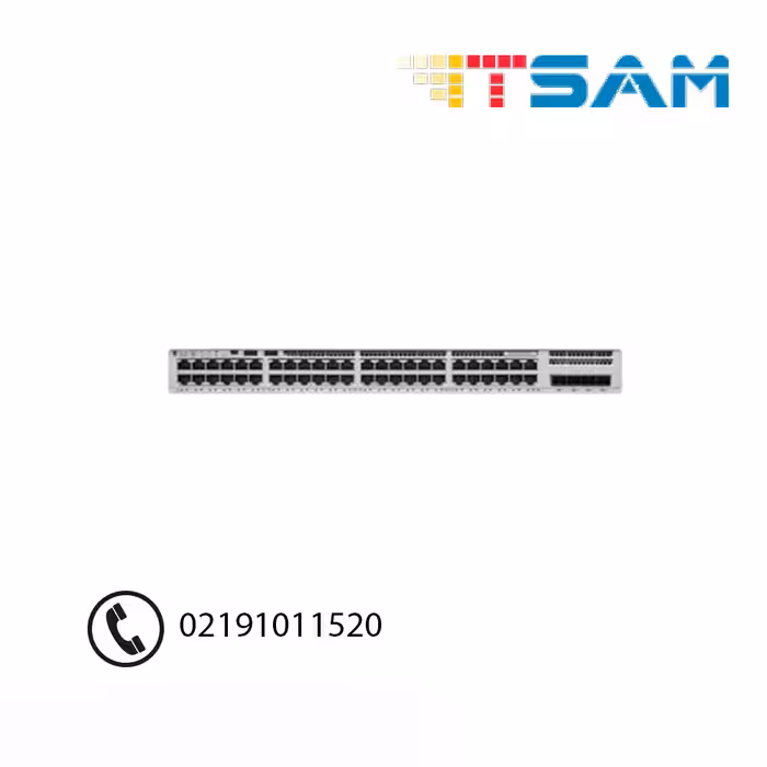 سوئیچ شبکه PoE سیسکو 48 پورت C9200L-48T-4G-E