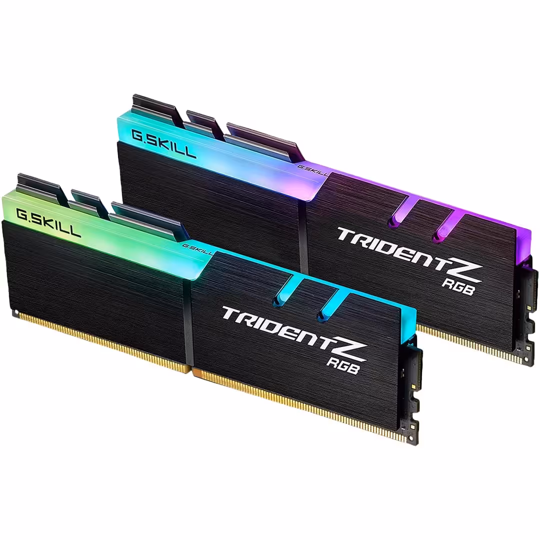 رم دسکتاپ DDR4 دو کاناله 4600 مگاهرتز CL20 جی اسکیل سری TRIDENT Z RGB ظرفیت 64 گیگابایت بسته دو عددی