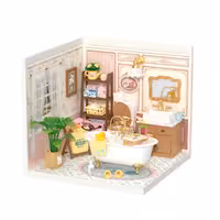 ساختنی مینیاتوری رولایف مدل حمام فانتزی DW014B