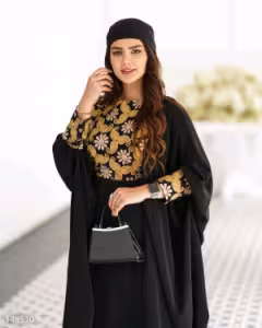 مانتو عبایی مدل ژیلا
