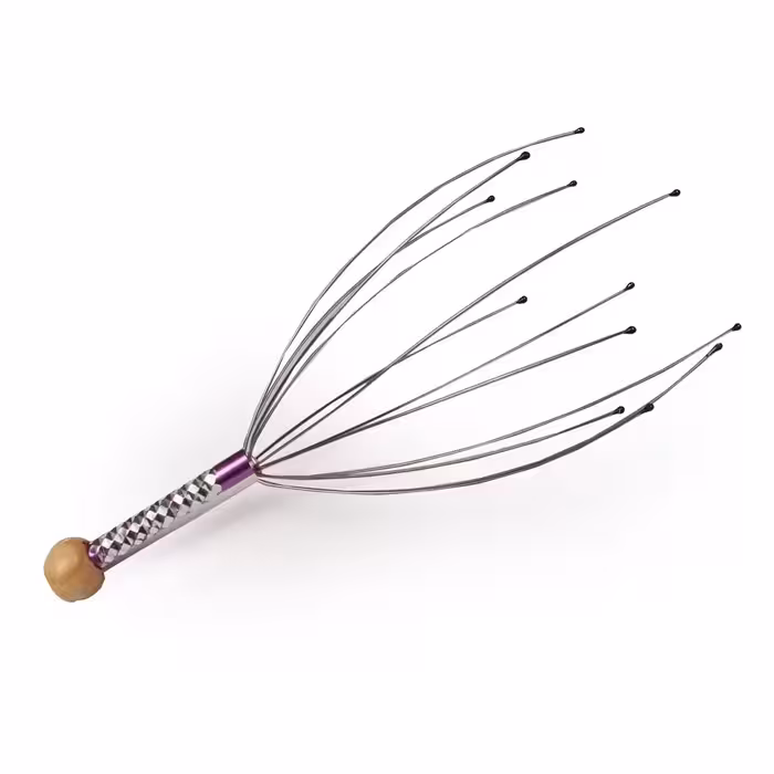 ماساژور دستی سر  کاهش استرس و سردرد و آرامبخش