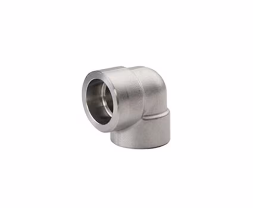 زانو استیل 90 درجه فشار قوی جوشی