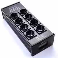 دستگاه تصفیه نویز برق AC فیلتر قدرتمند صوتی HiFi نسخه استاندارد اروپایی MATIHUR E-TP80