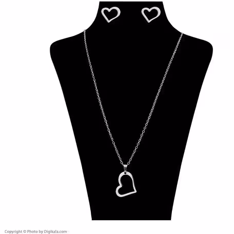 نیم ست زنانه مدل قلب کدM9520