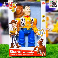 ربات اسباب بازی وودی کلانتر موزیکال شهر اسباب بازی WOODY 890