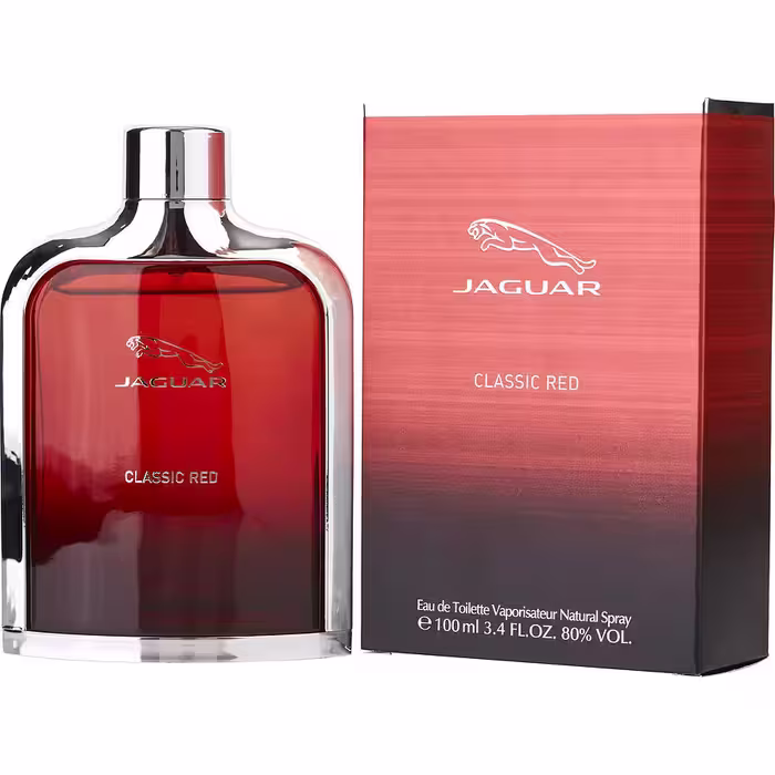 ادو تویلت مردانه جگوار مدل کلاسیک رد Classic Red حجم 100 میلی لیتر | Jaguar Classic Red Eau De Toilette For Men 100 ml