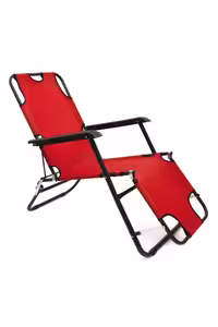 صندلی کمپ قرمز کمپینگ آفتابگردان تاشو سالن های آفتاب ساحلی اردوگاه قابل حمل و باغ bimbambom