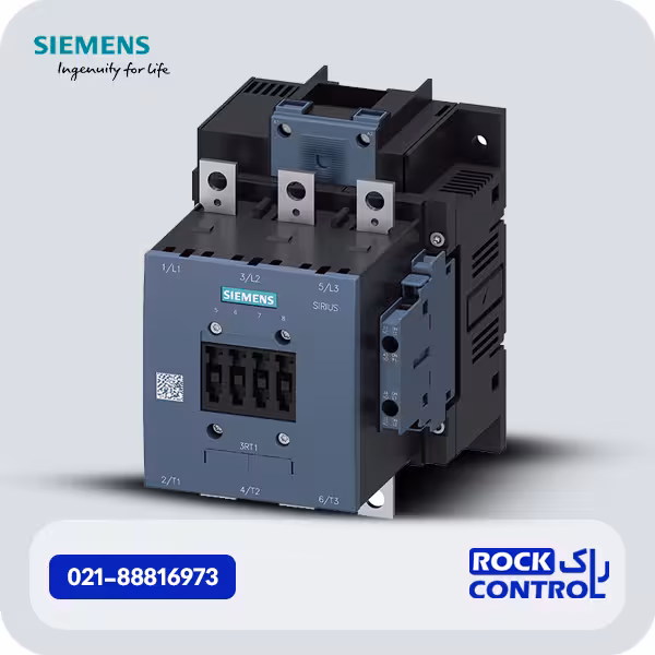 3rt1056-6af36 کنتاکتور زیمنس 185 آمپر، 90 کیلو وات، 110V AC