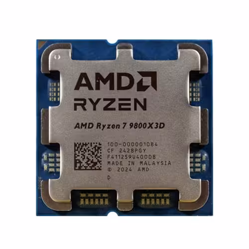 پردازنده دسکتاپ AMD مدل AMD Ryzen 7 9800X3D • بدون جعبه
