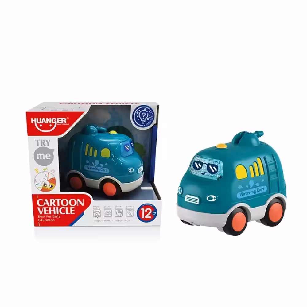 اسباب بازی ماشین  موزیکال هانگر Huanger طرح ماشین آبپاش